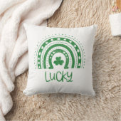 Lucky-Throw Pillow クッション (ブランケット)