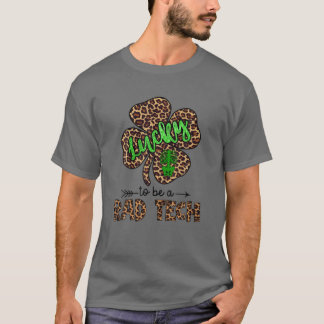 Lucky To Be A Rad Tech Leopard Shamrock St Patrick Tシャツ