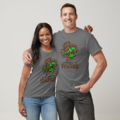 Lucky To Be A Teacher Leopard Shamrock St Patricks Tシャツ (ユニセックス)