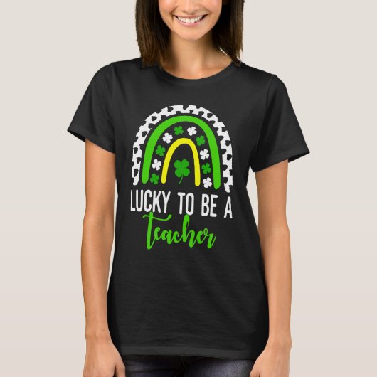 Lucky To Be A Teacher Smarter Dalmatian Dogs St Pa Tシャツ (正面)