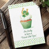 Lucky To Have a Friend Like You St Patrick's Day カード