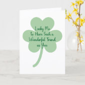 Lucky to Have You St. Patrick’s Day Friend         カード (黄色い花)