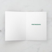 Lucky To Love You Custom Name St. Patrick’s Day カード (内部)