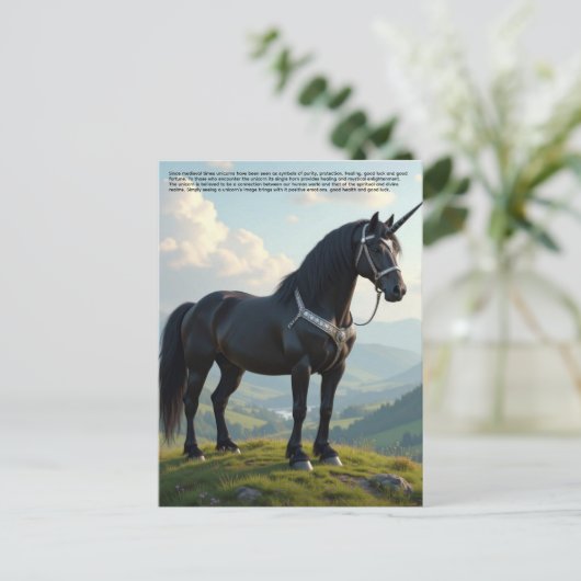 Lucky Unicorn ポストカード (スタンド正面)