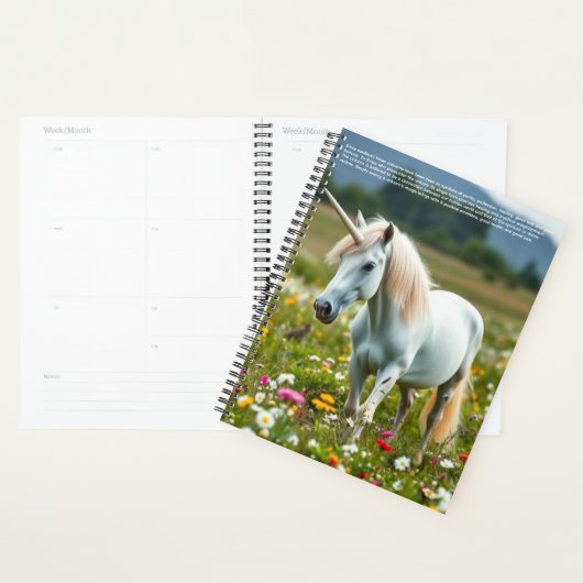Lucky Unicorn Calendar プランナー手帳 (ディスプレー)
