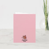 Lucky Valentine's Day Card サンキューカード (裏面)