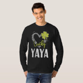 Lucky Yaya  St Patricks Day  womens Tシャツ (正面フル)