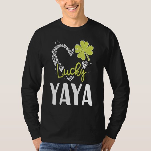Lucky Yaya  St Patricks Day  womens Tシャツ (正面)