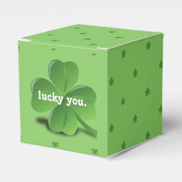 Lucky You」シャムロック聖パトリックの日 フェイバーボックス