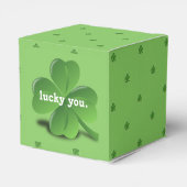 Lucky You」シャムロック聖パトリックの日 フェイバーボックス (裏面サイド)