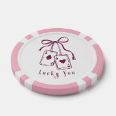 Lucky you cards bow trendy ポーカーチップ (シングル)