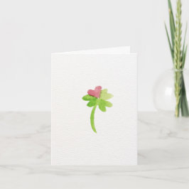 Lucky You're Mine Valentine's Day Card サンキューカード