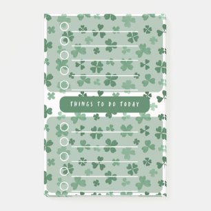 LuckyClover ToDoリストShamrockThemed Dailyプランナー ポストイット