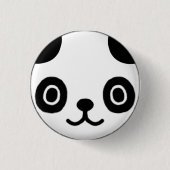 LuckyPanda 缶バッジ (正面)