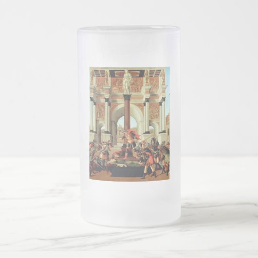 Lucretiaの悲劇 フロストグラスビールジョッキ (中央)