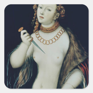 Lucretia 1538年の自殺 スクエアシール