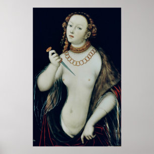 Lucretia 1538年の自殺 ポスター