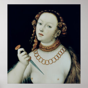 Lucretia 1538年の自殺 ポスター