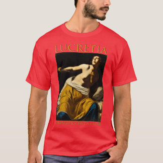 Lucretia Artemisia Gentileschi 2 Tシャツ