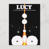 LUCY宇宙ミッション ポストカード (正面)