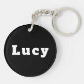 Lucy キーホルダー (裏面)