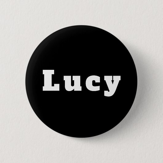 Lucy 缶バッジ (正面)