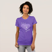 Lucy (Australopithecus) - I Love Lucy Anthropology Tシャツ (正面フル)