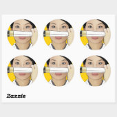 Lucy Lu Kill Bill Sticker ラウンドシール (シート)