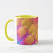 LUCY to Zany 3D to Pink Yellow Blue to 3D Mag マグカップ (左)