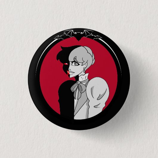 Lucy Westenra BRW Button 缶バッジ (正面)