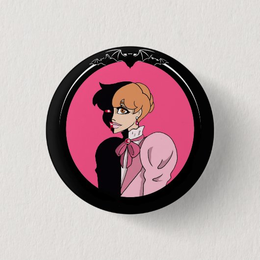 Lucy Westenra Color Button 缶バッジ (正面)
