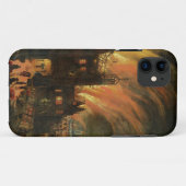 Ludのロンドン(1666年9月)の素晴らしい火 Case-Mate iPhoneケース (裏面(横))