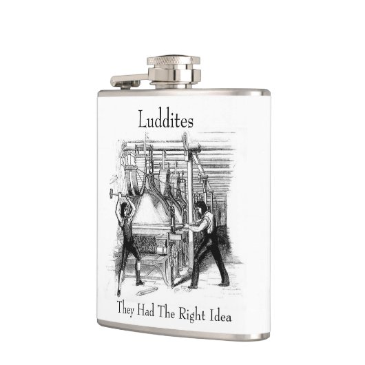 Luddites – 彼らは正しいアイディアを持っていた フラスク (左)