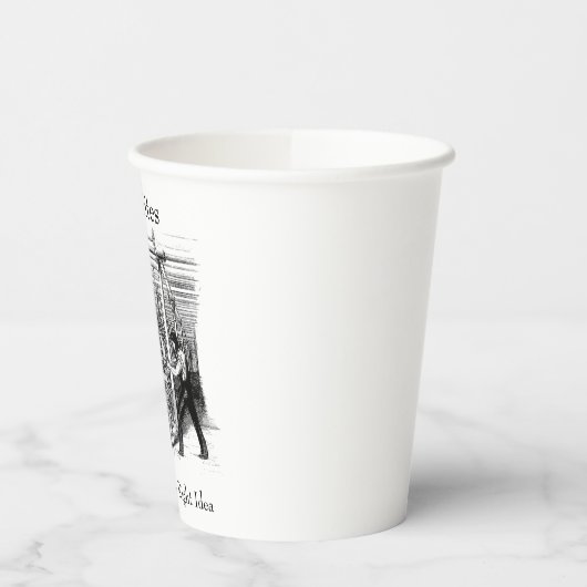 Luddites – 彼らは正しいアイディアを持っていた 紙コップ (左)