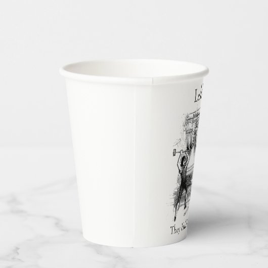 Luddites – 彼らは正しいアイディアを持っていた 紙コップ (右)