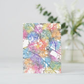 Ludhiana India City Map ポストカード (スタンド正面)