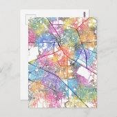 Ludhiana India City Map ポストカード (正面/裏面)