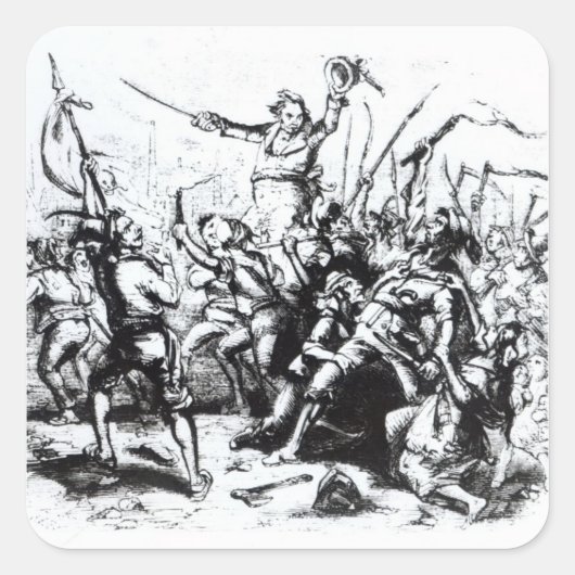 Ludite Rioters, 1811-12 スクエアシール (正面)