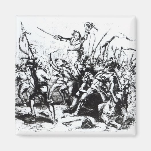 Ludite Rioters, 1811-12 マグネット (正面)