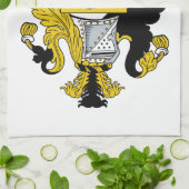 Ludlowの家紋 キッチンタオル (折り畳み)