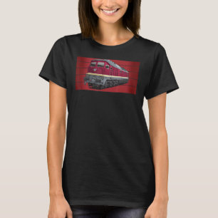 Ludmillaディーゼル – 機関車東ドイツ語BR 132 BR 2 Tシャツ