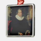 Ludovicus Nonniusのポートレート メタルオーナメント (左)