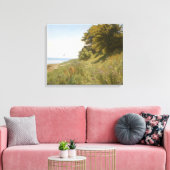 Ludvig Kabell – 海での夏の日 キャンバスプリント (インサイチュ (リビング))