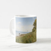 Ludvig Kabell – 海での夏の日 コーヒーマグカップ (正面左)