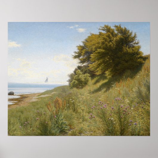 Ludvig Kabell – 海での夏の日 ポスター (正面)