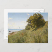 Ludvig Kabell – 海での夏の日 ポストカード (正面/裏面)