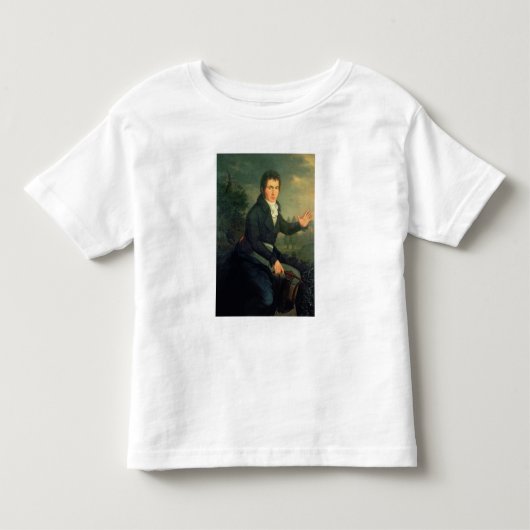 Ludvig van Beethoven 1804年 トドラーTシャツ (正面)
