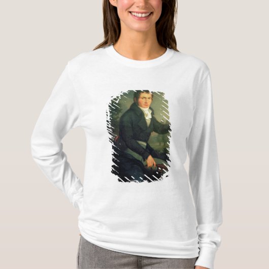 Ludvig van Beethoven 1804年 Tシャツ (正面)