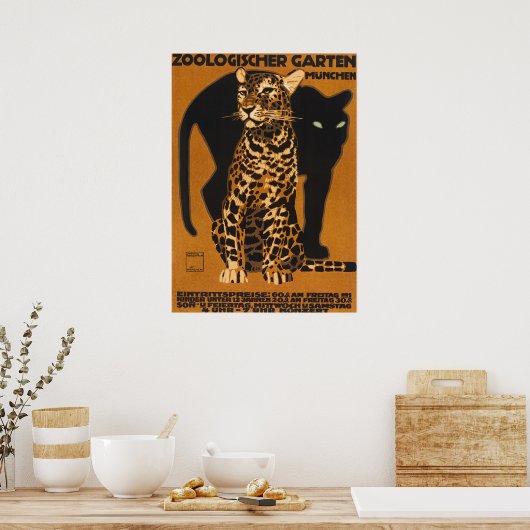 LUDWIG HOHLWEIN ポスター (キッチン)