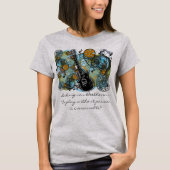 Ludwig van Beethoven – 「情熱を遊持たずに行うのは Tシャツ (正面)